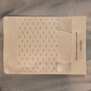 ettitude Bamboo Lyocell Eye Mask in White